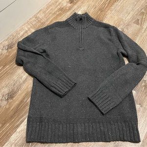 Vintage Gap men’s cotton/wool sweater quarter zip